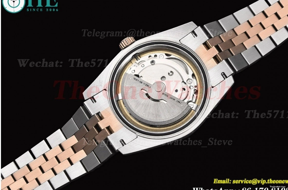 Jub RG GDF MY8215 36mm 126231 Grey Datejust SS Dial 0215